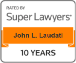 Rated By | Super Lawyers | John L. Laudati | 10 Years